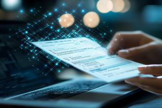 © Picture Perfection - stock.adobe.com Foto: Dokument mit digitalem Effekt